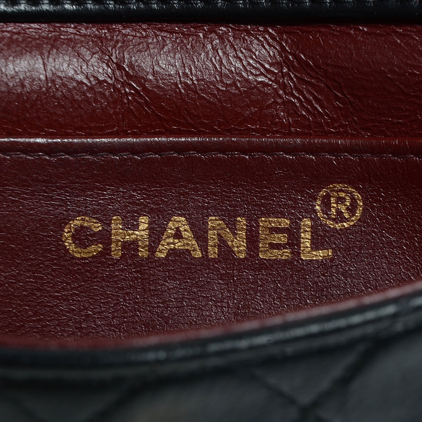Lambskin Quilted Micro Mini Flap Black