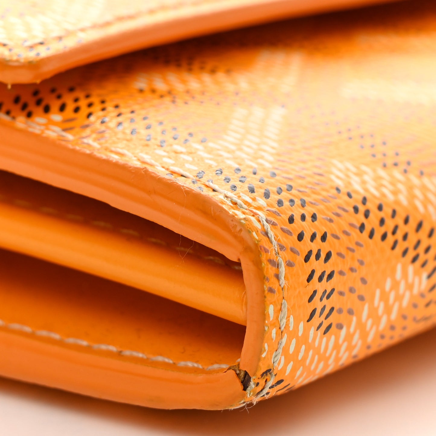 Goyardine Varenne Long Wallet Yellow