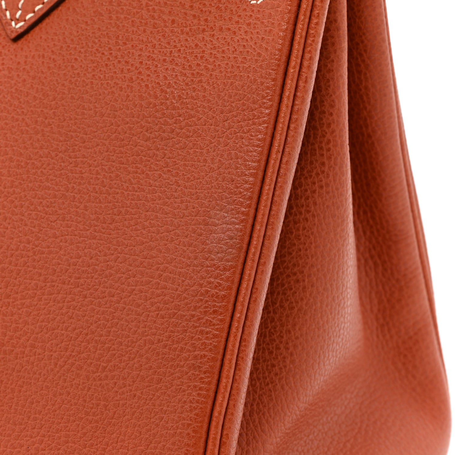 Hermes Vache Liegee Birkin 30 Brique 17 of 19