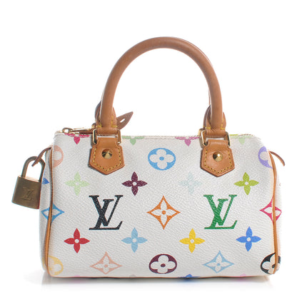 Louis Vuitton Monogram Multicolor Mini Sac HL Speedy White 1 of 8