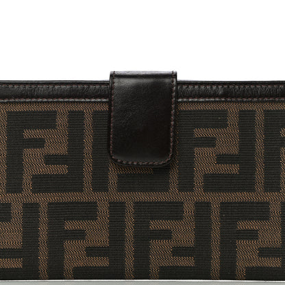 Fendi Zucca Continental Wallet Tobacco 7 of 14