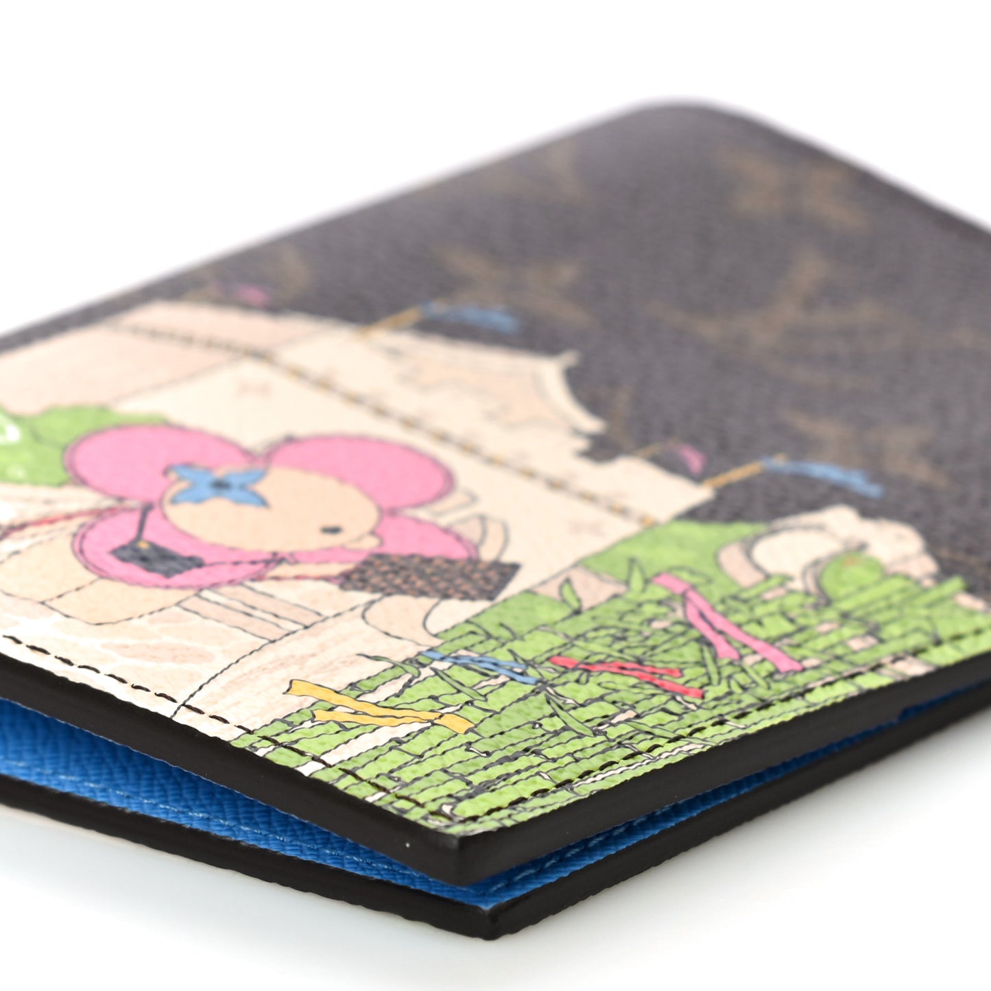 Monogram 2021 Christmas Animation China Passport Cover Myosotis Blue