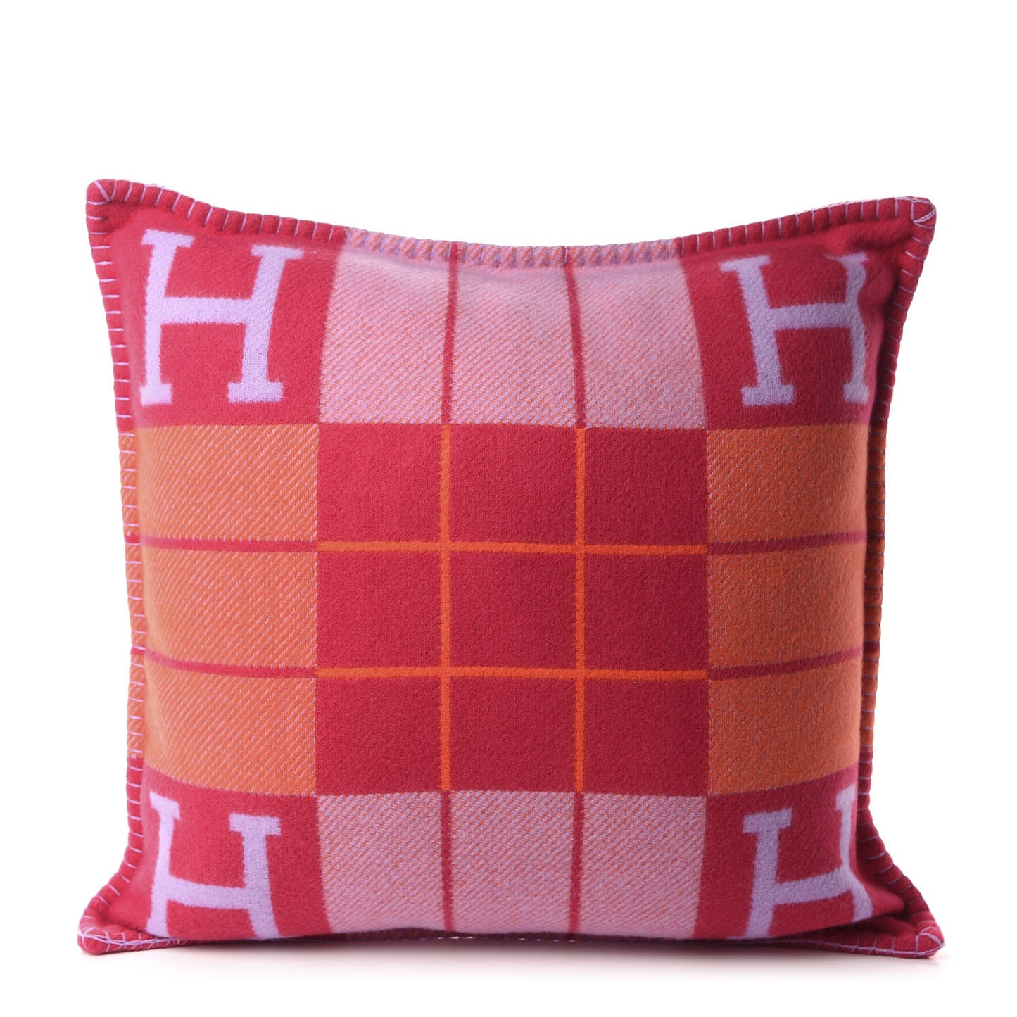 Wool Cashmere Avalon III Pillow PM Fuchsia Geranium