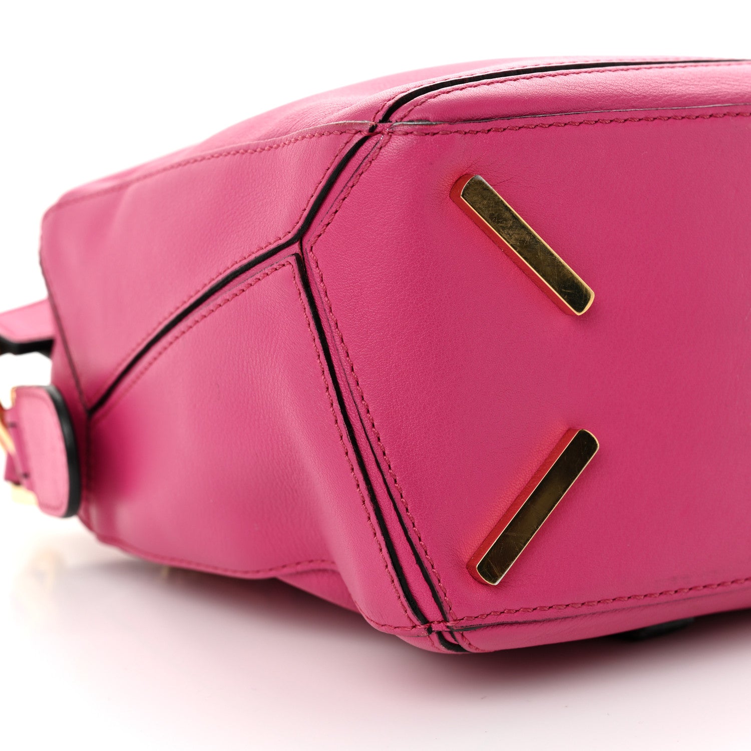 Loewe Calfskin Small Puzzle Bag Fuchsia 9 of 15