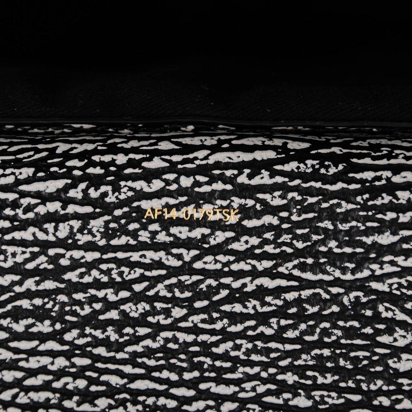 3.1 Textured Calfskin Medium Pashli Satchel Black Cream
