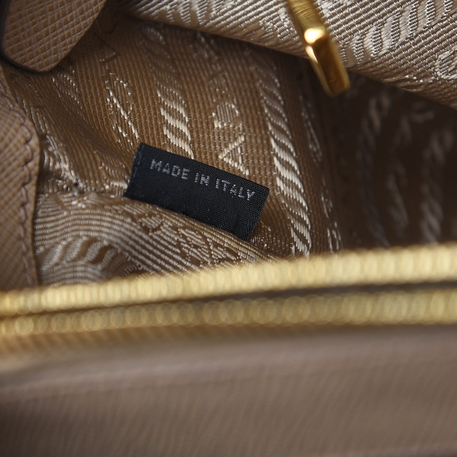Prada Saffiano Lux Medium Tote Sabbia 7 of 12