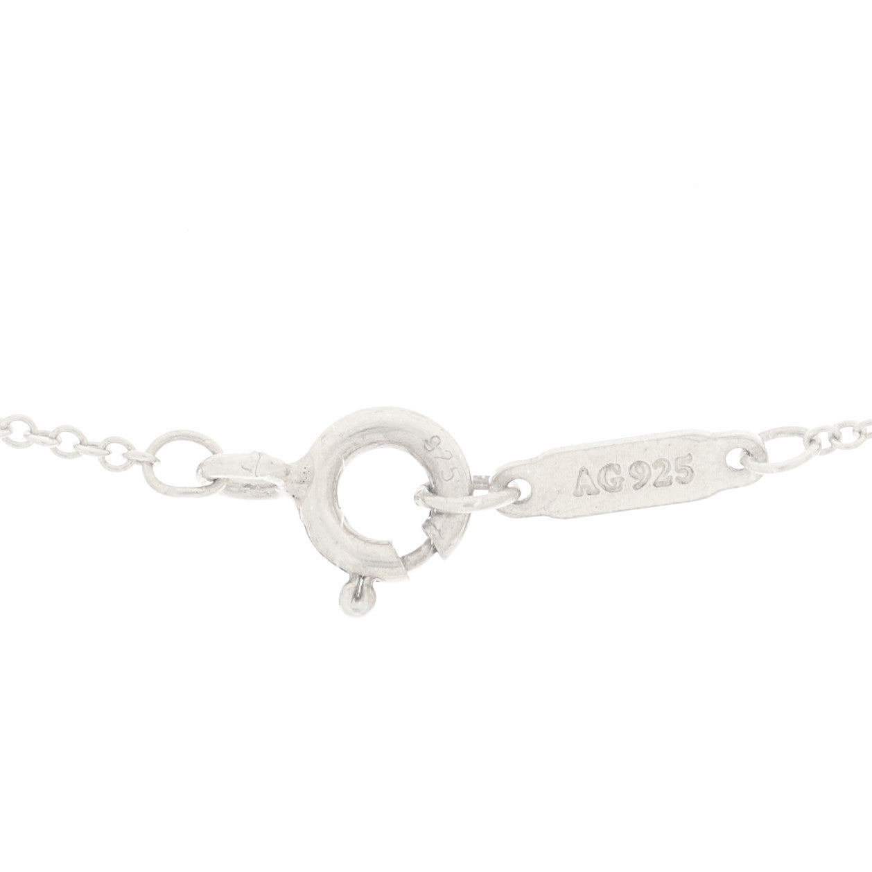 Sterling Silver 1837 Horseshoe Pendant Necklace
