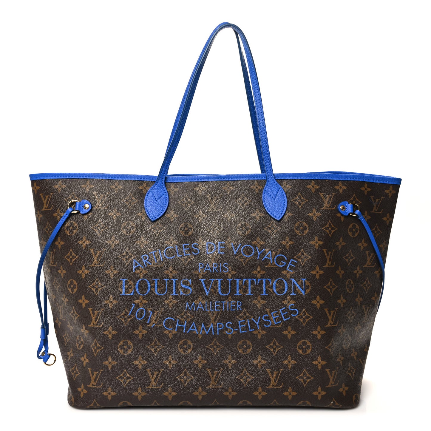Monogram Articles de Voyage Ikat Neverfull GM Grand Blue
