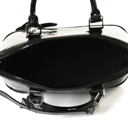 Louis Vuitton Vernis Alma PM Noir Magnetique 8 of 32