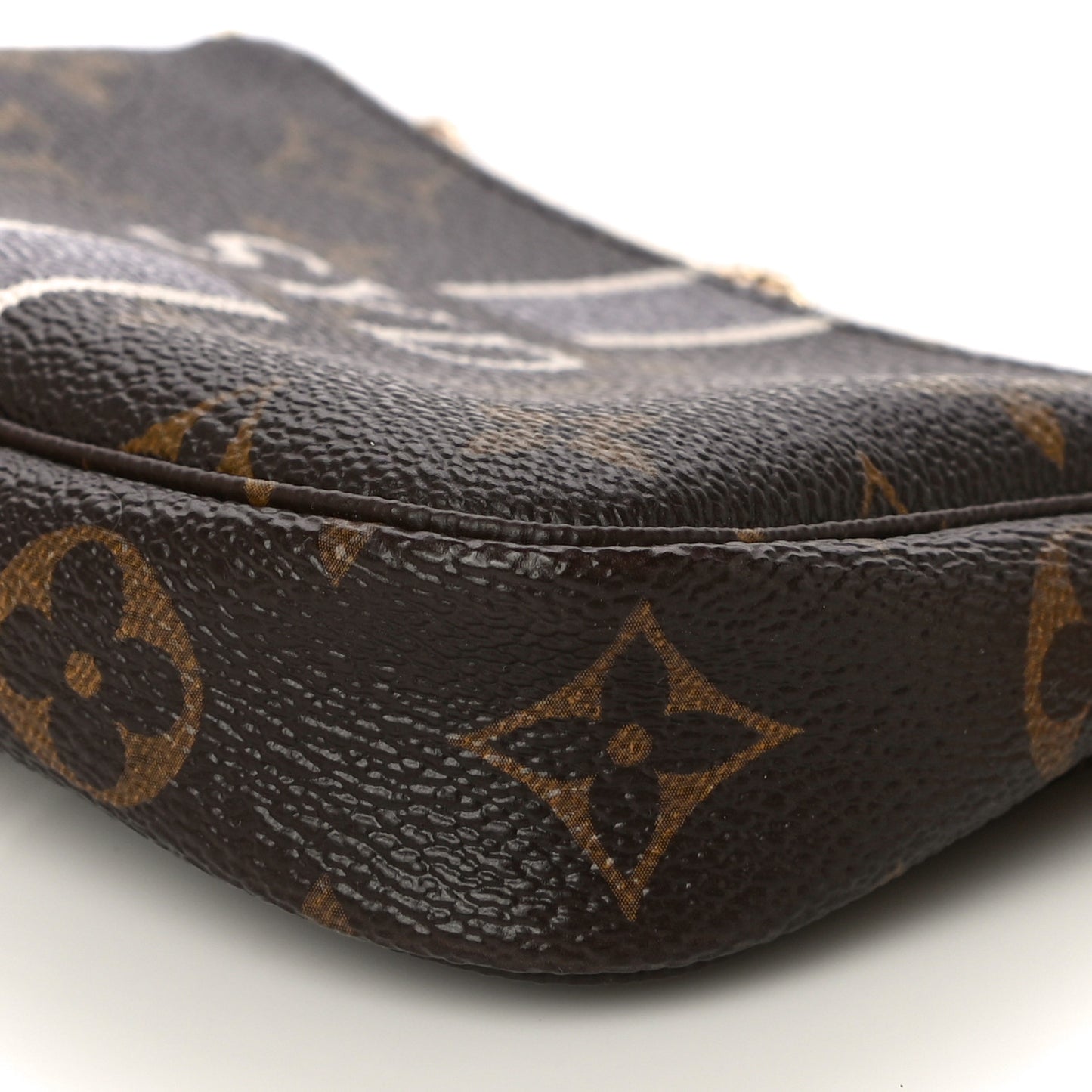 Monogram My LV Heritage Mini Pochette Accessories Ivory Black