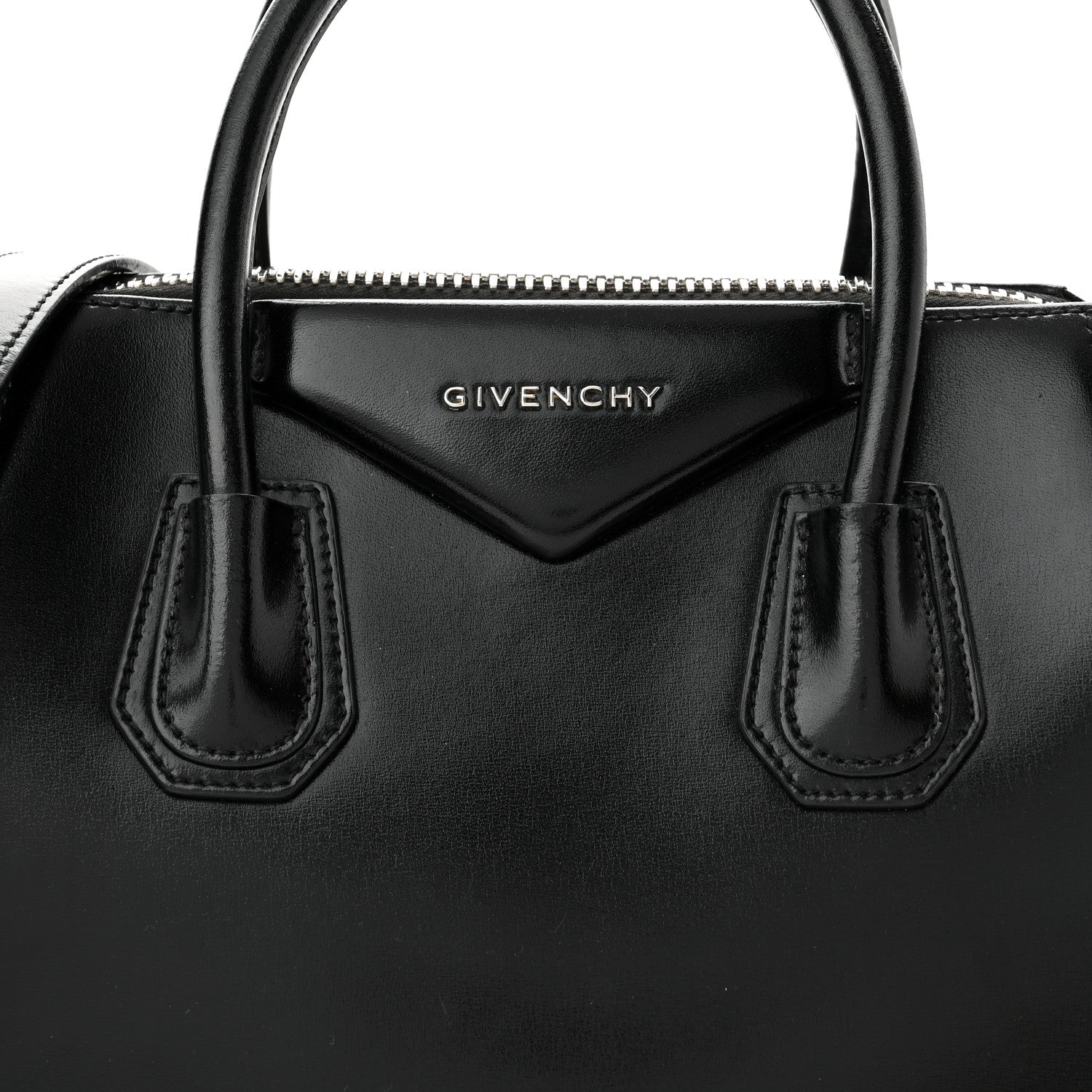 Givenchy Shiny Lord Calfskin Small Antigona Black 8 of 12