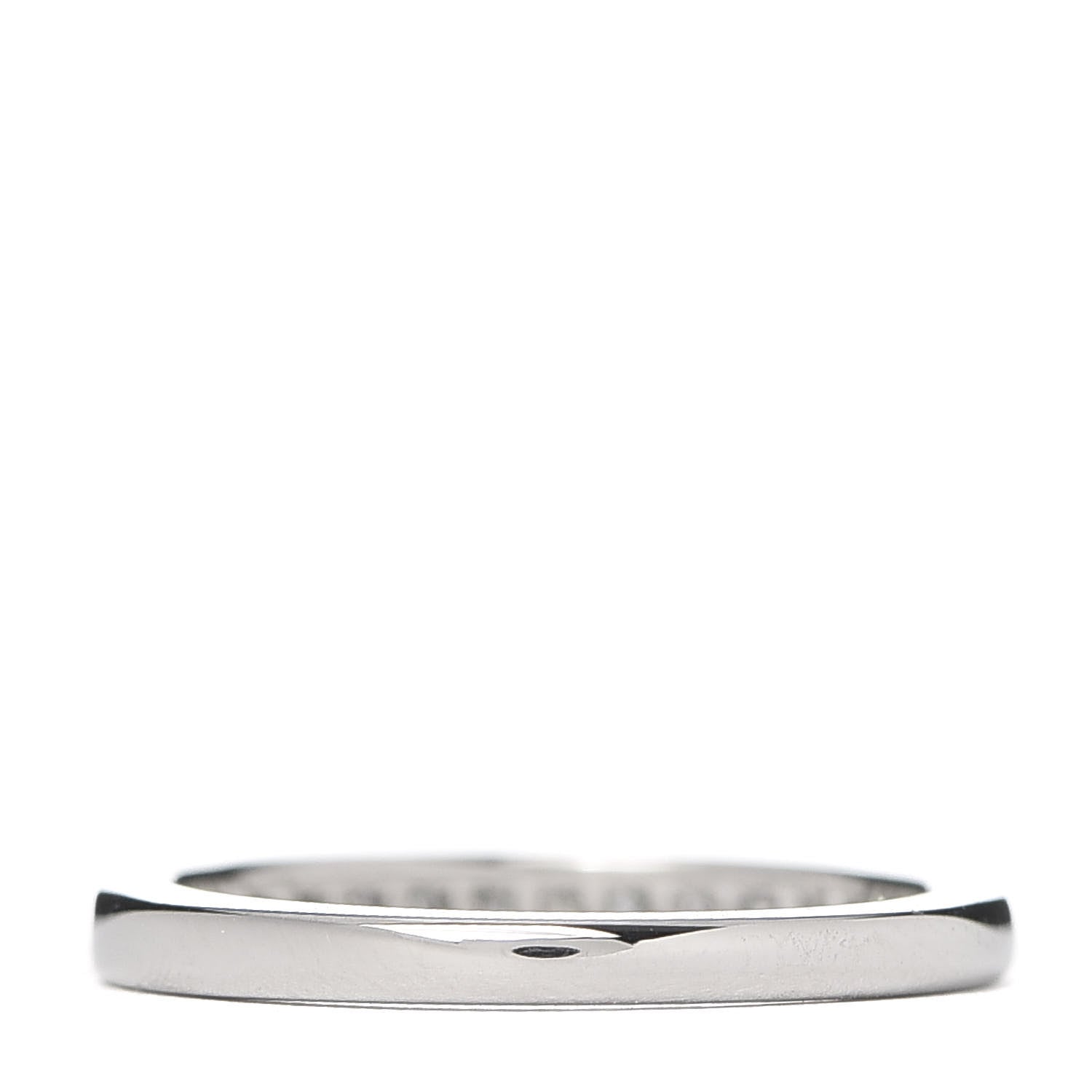 Tiffany Platinum Diamond .21ctw Half Circle Wedding Band Ring 47 4 3 of 5