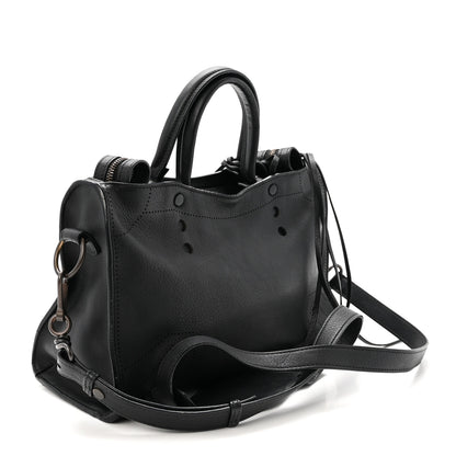 Balenciaga Veau Soyeux Perforated Blackout Hardware S City Black 3 of 10