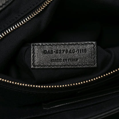 Saint Laurent Lambskin Patchwork Monogram Large Jamie Black 7 of 10