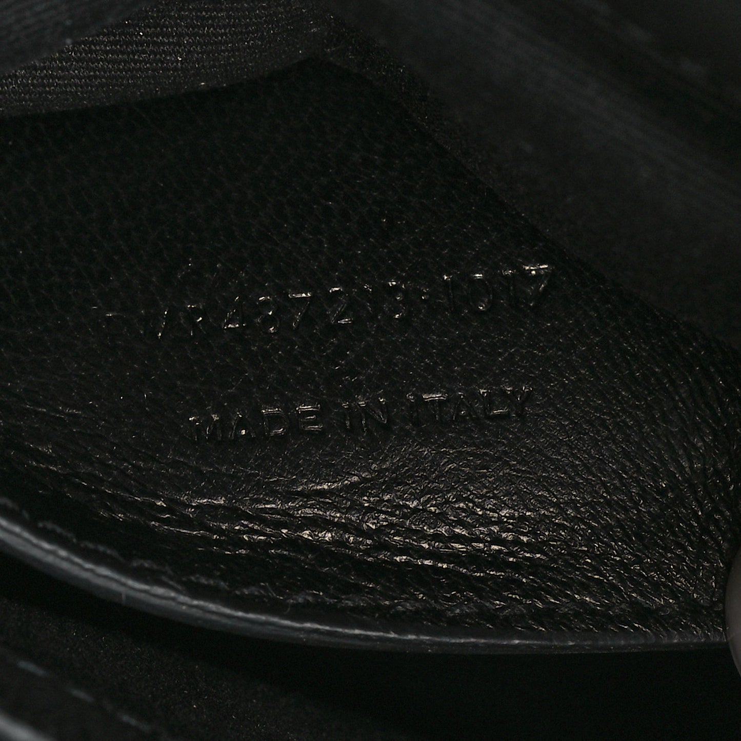Sheepskin Matelasse Chevron Monogram Monochrome Medium College Bag Black