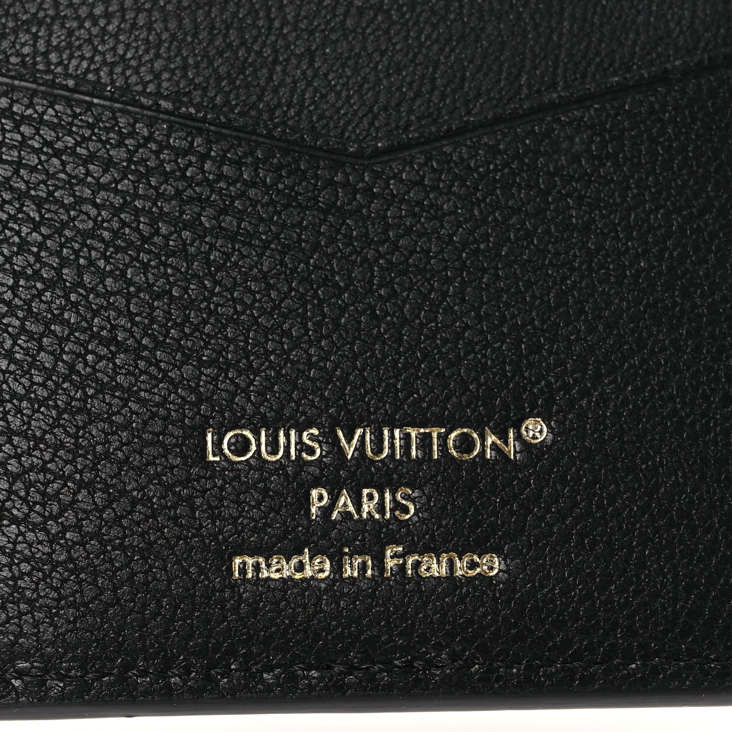 Louis Vuitton Snakeskin Monogram Carbone Pocket Organizer NM Black 6 of 6