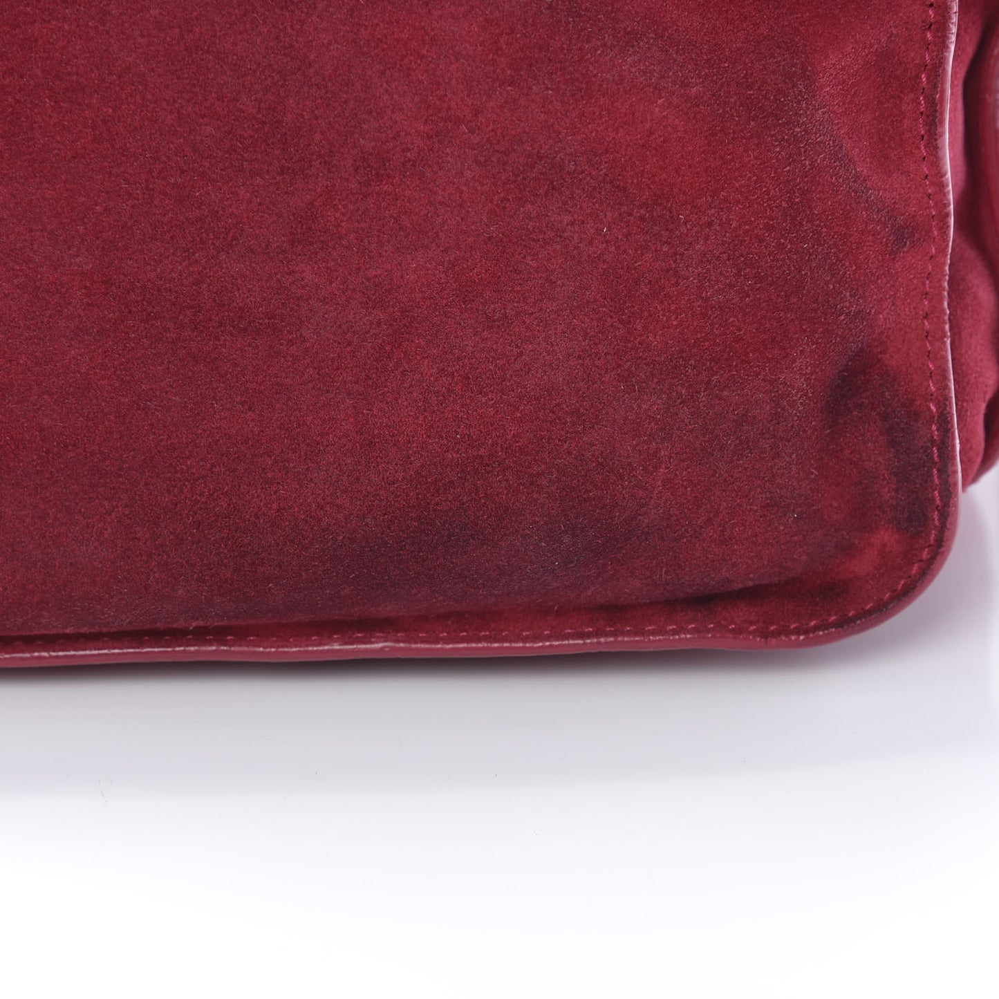 Suede Medium PS1 Satchel Chianti
