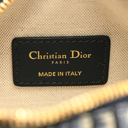 Christian Dior Oblique Nano Groove 17 Bag Blue 6 of 9