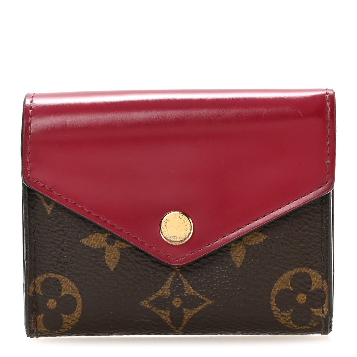 Monogram Zoe Wallet Fuchsia