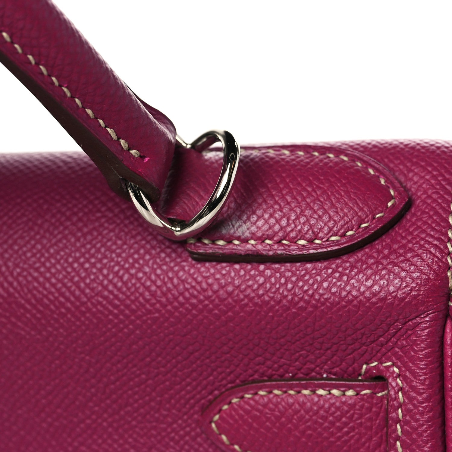 Hermes Epsom Candy Kelly Retourne 28 Tosca Rose Tyrien 10 of 12