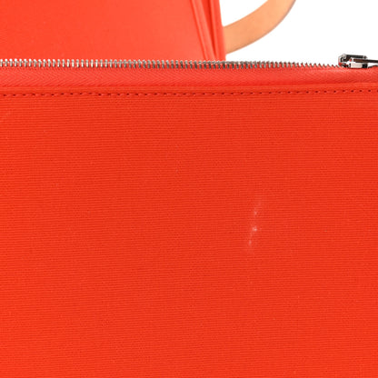Hermes Vache Hunter Toile Herbag Zip 31 PM Capucine Fauve 12 of 13