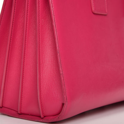 Saint Laurent Calfskin Small Sac De Jour Bubblegum 19 of 23
