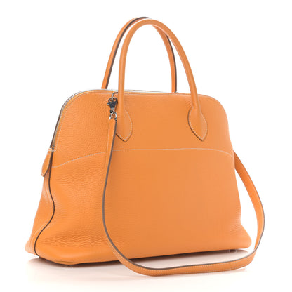 Hermes Taurillon Clemence Bolide 35 Moutarde 3 of 13
