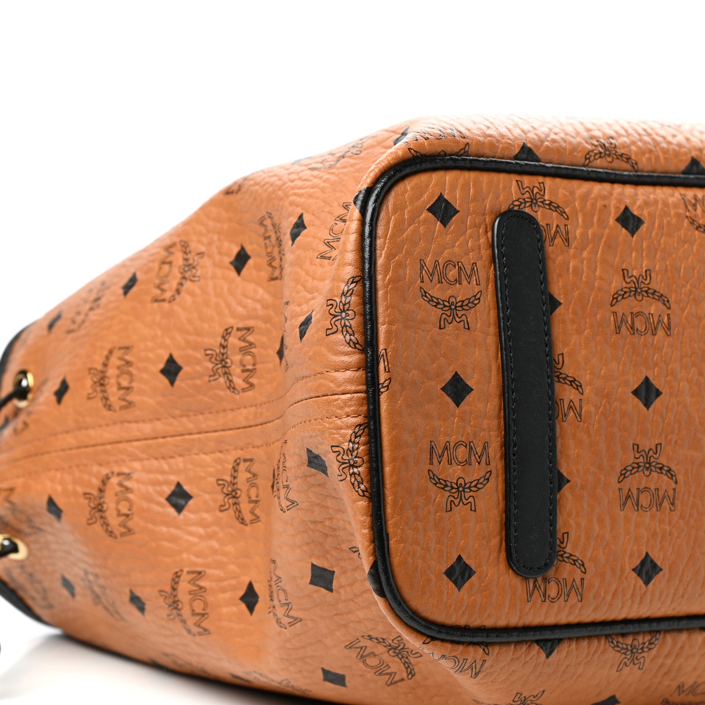 Visetos Medium Project Reversible Shopper Tote Cognac