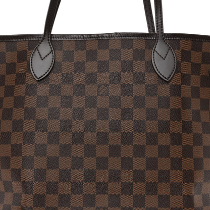 Louis Vuitton Damier Ebene Neo Neverfull MM Rose Ballerine 7 of 11