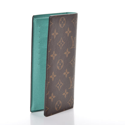 Louis Vuitton Monogram My LV Heritage Brazza Wallet Pink Turquoise 4 of 9