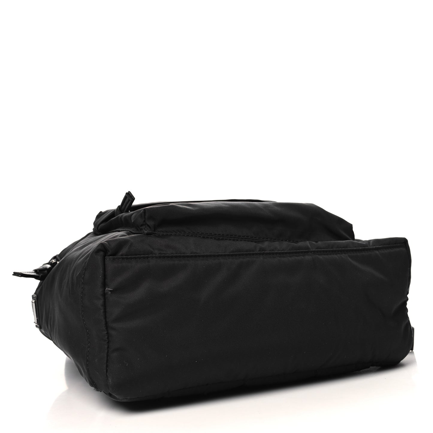 Nylon Logo Childrens Backpack Black