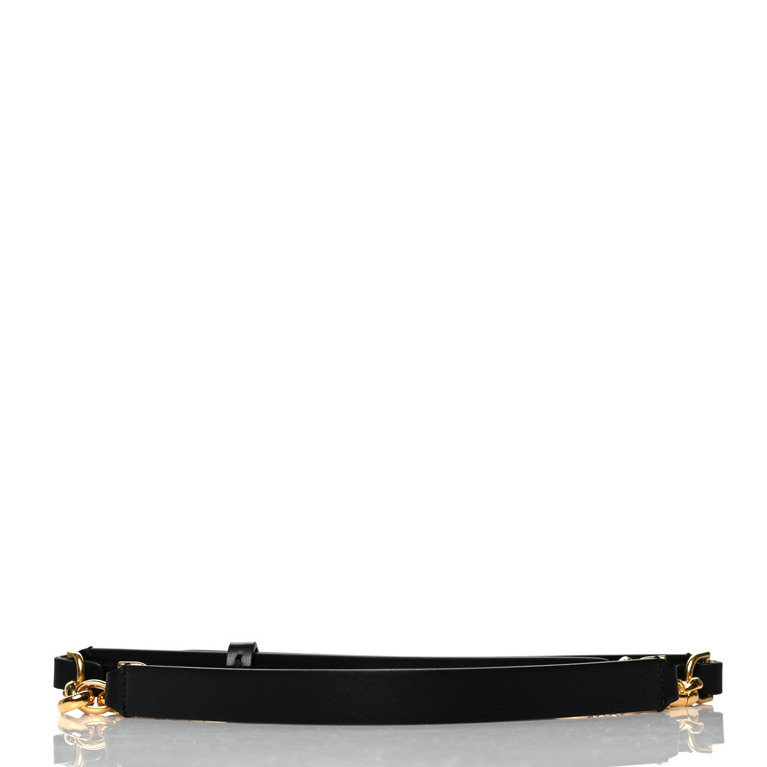 Christian Dior Calfskin Chain Belt 70 Black 2 of 4