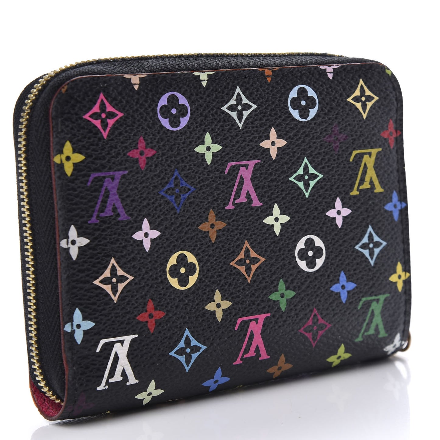 Monogram Multicolor Zippy Coin Purse Black Grenade