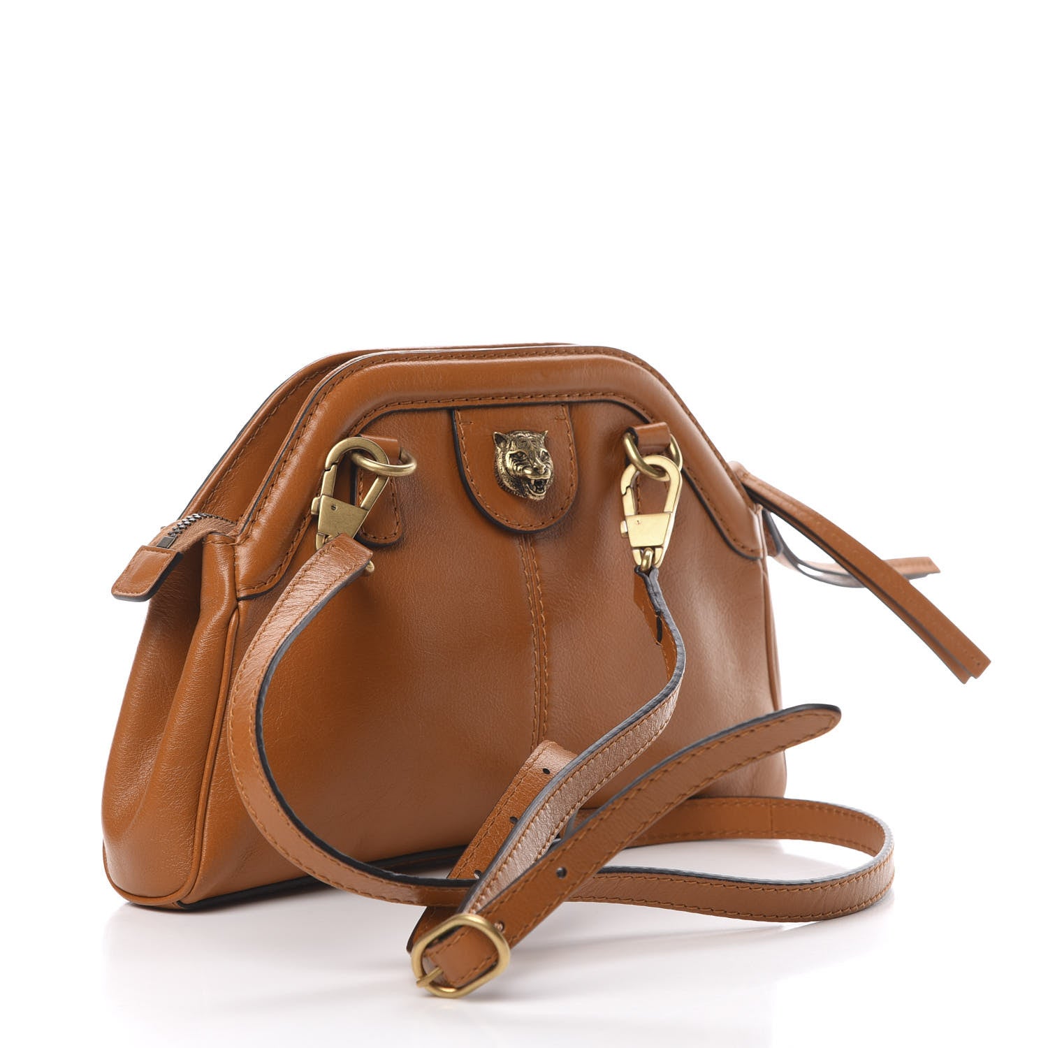 Gucci Calfskin Small Re(Belle) Crossbody Bag Brown 3 of 10