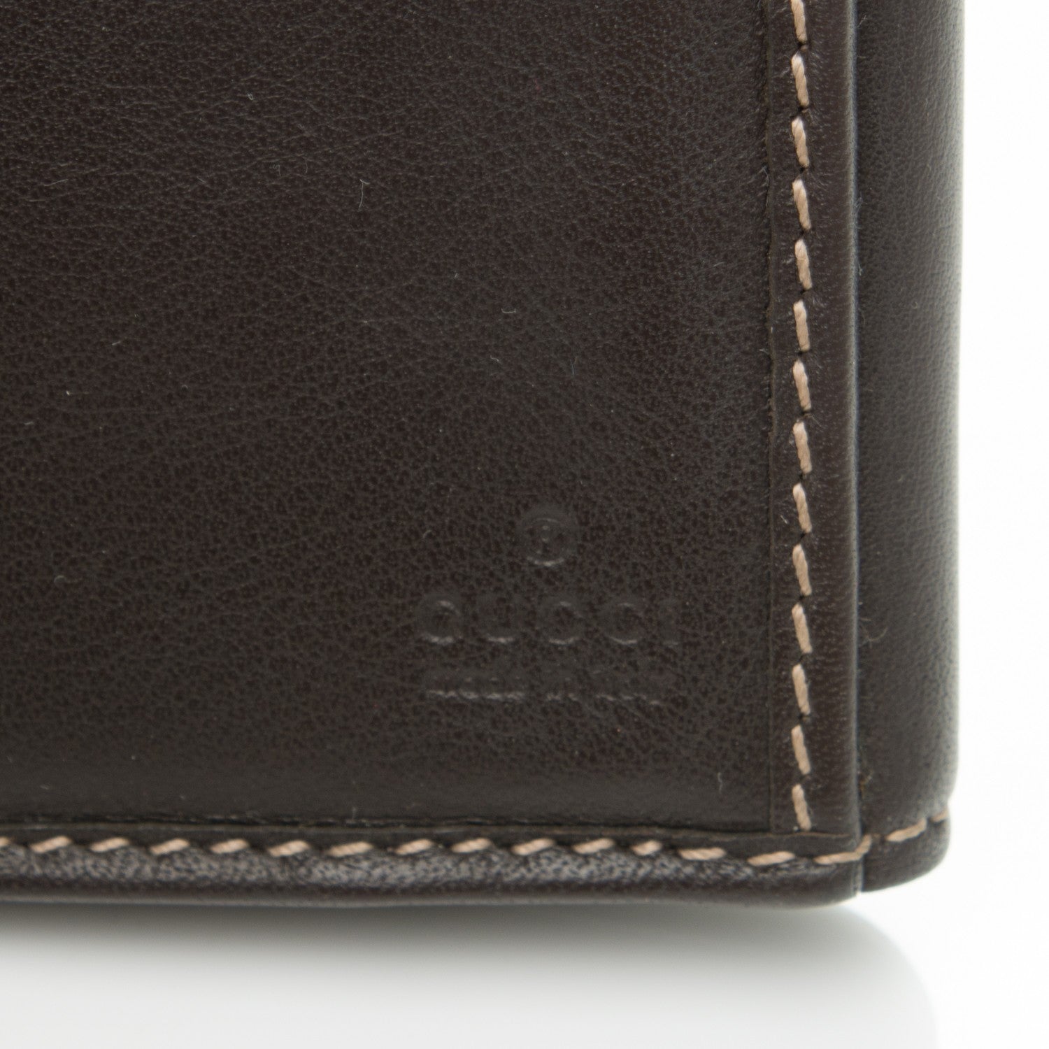 Gucci Monogram Heart Continental Wallet Dark Brown 6 of 7