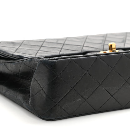 Chanel Lambskin Quilted Small Double Flap Black 7 of 10