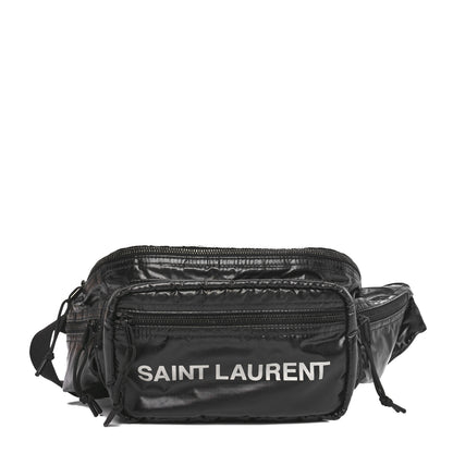 Saint Laurent Nylon Logo Nuxx Body Belt Bag Black 1 of 9