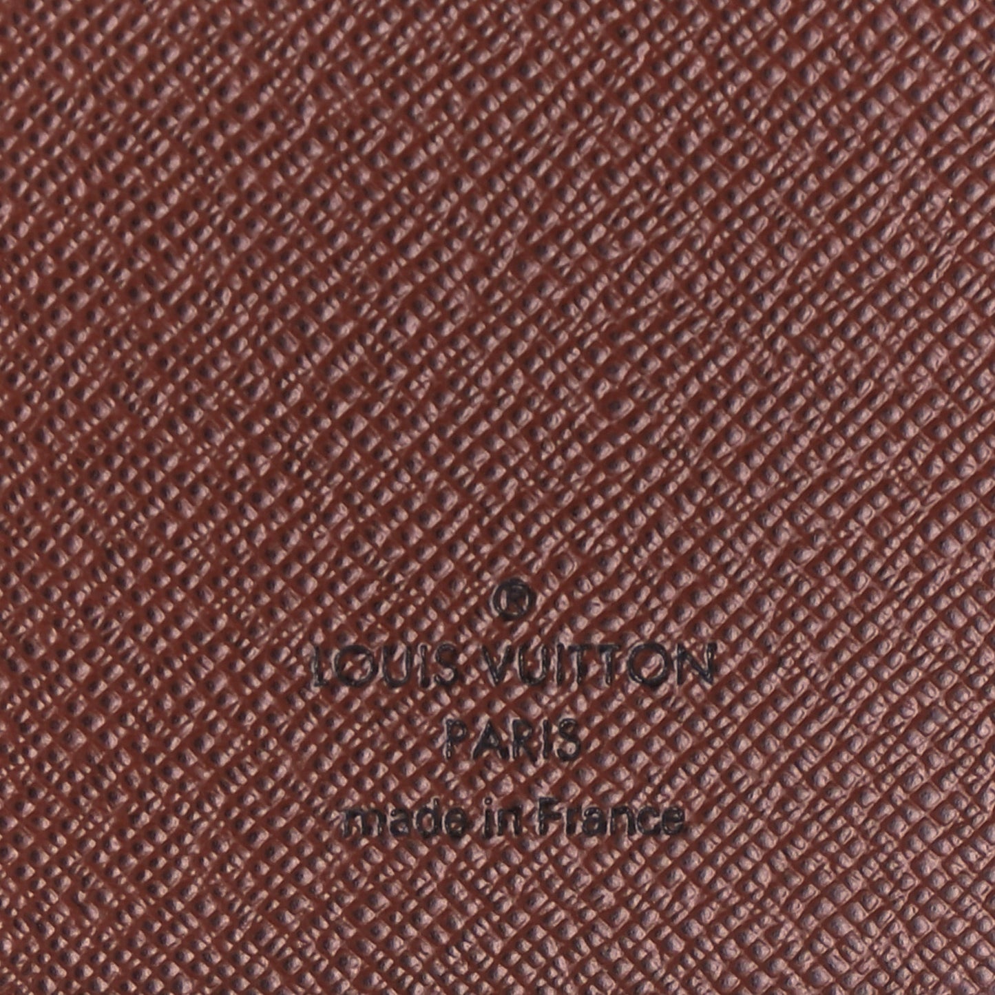 Monogram Desk Agenda Cover
