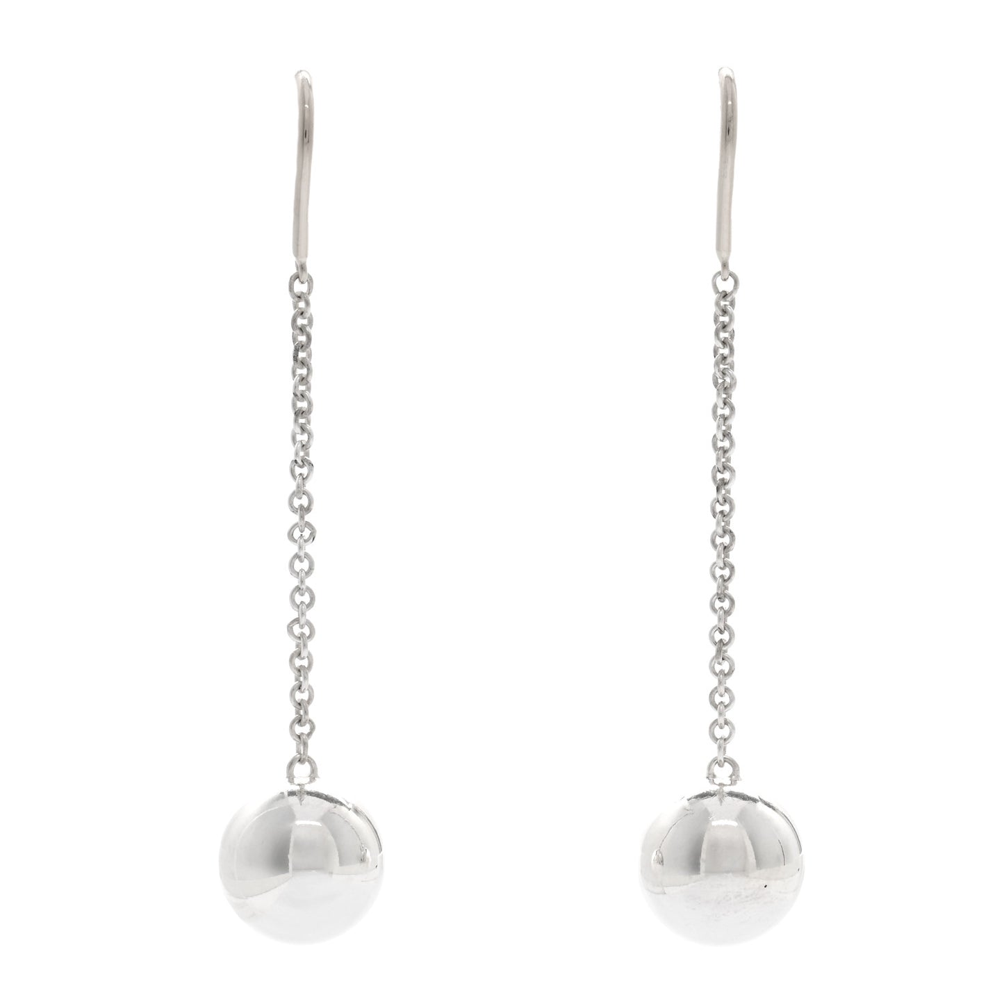 Sterling Silver 10mm HardWear Ball Drop Earrings
