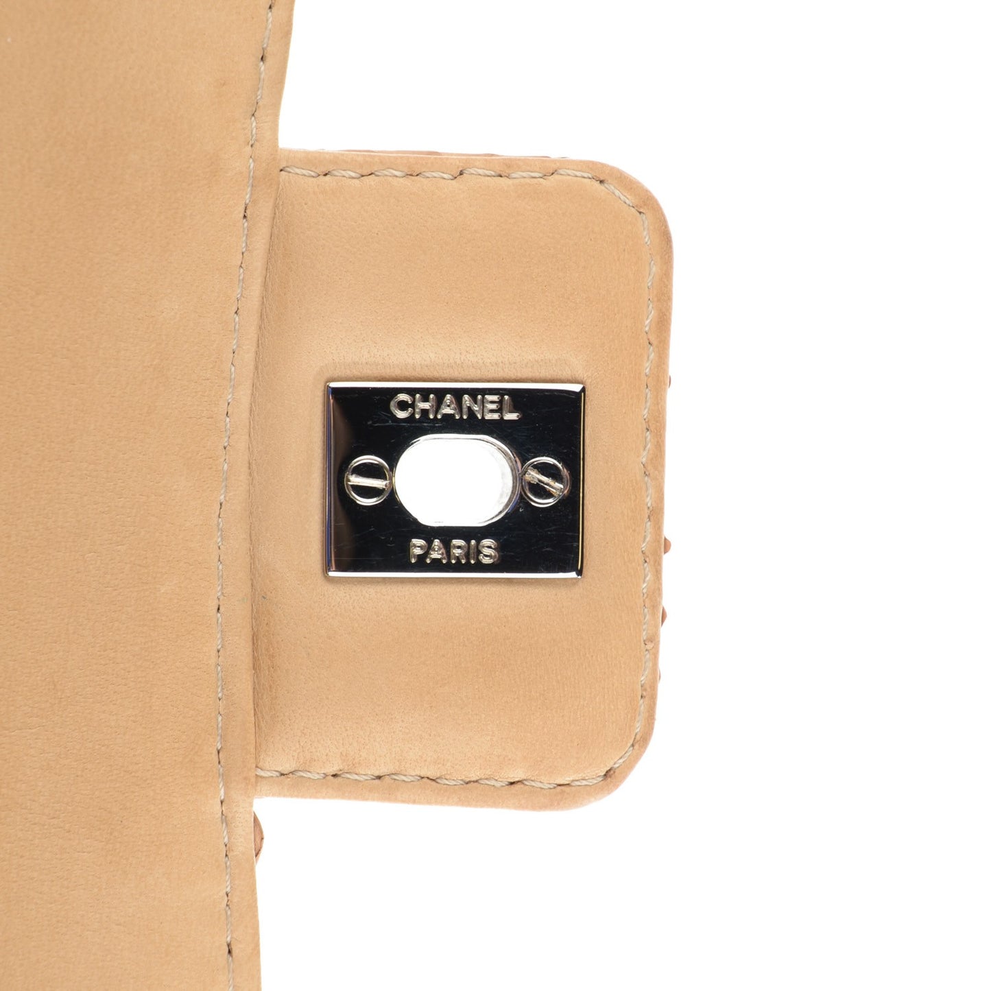 Python Medium Soho Tassel Flap Beige