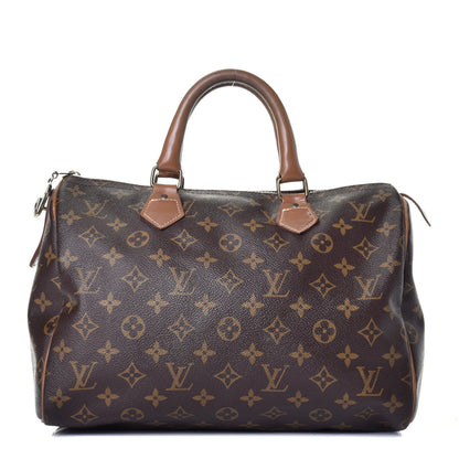 Louis Vuitton Monogram French Company Speedy 30 1 of 7