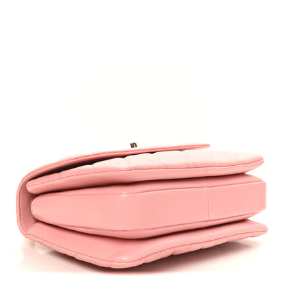 Chanel Lambskin Quilted Small Trendy CC Flap Dual Handle Bag Light Pink 4 of 10