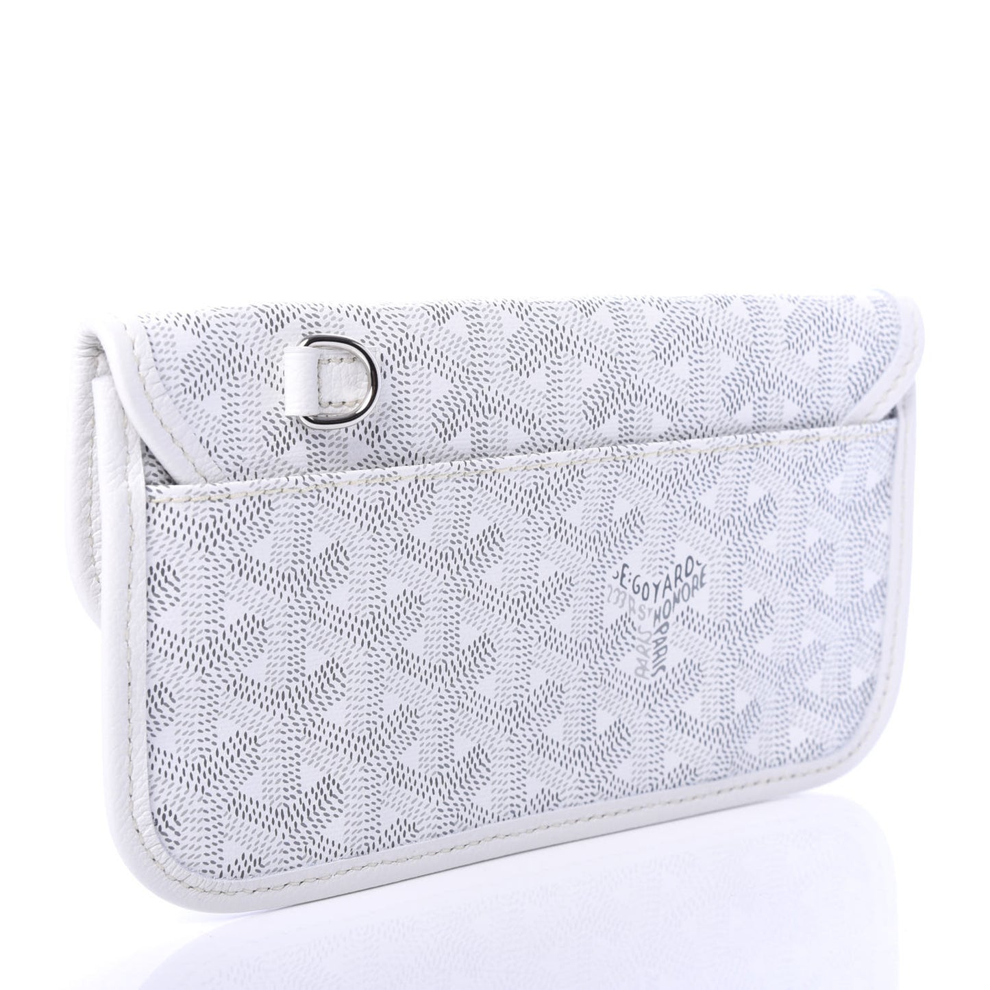 Goyardine Pouch White
