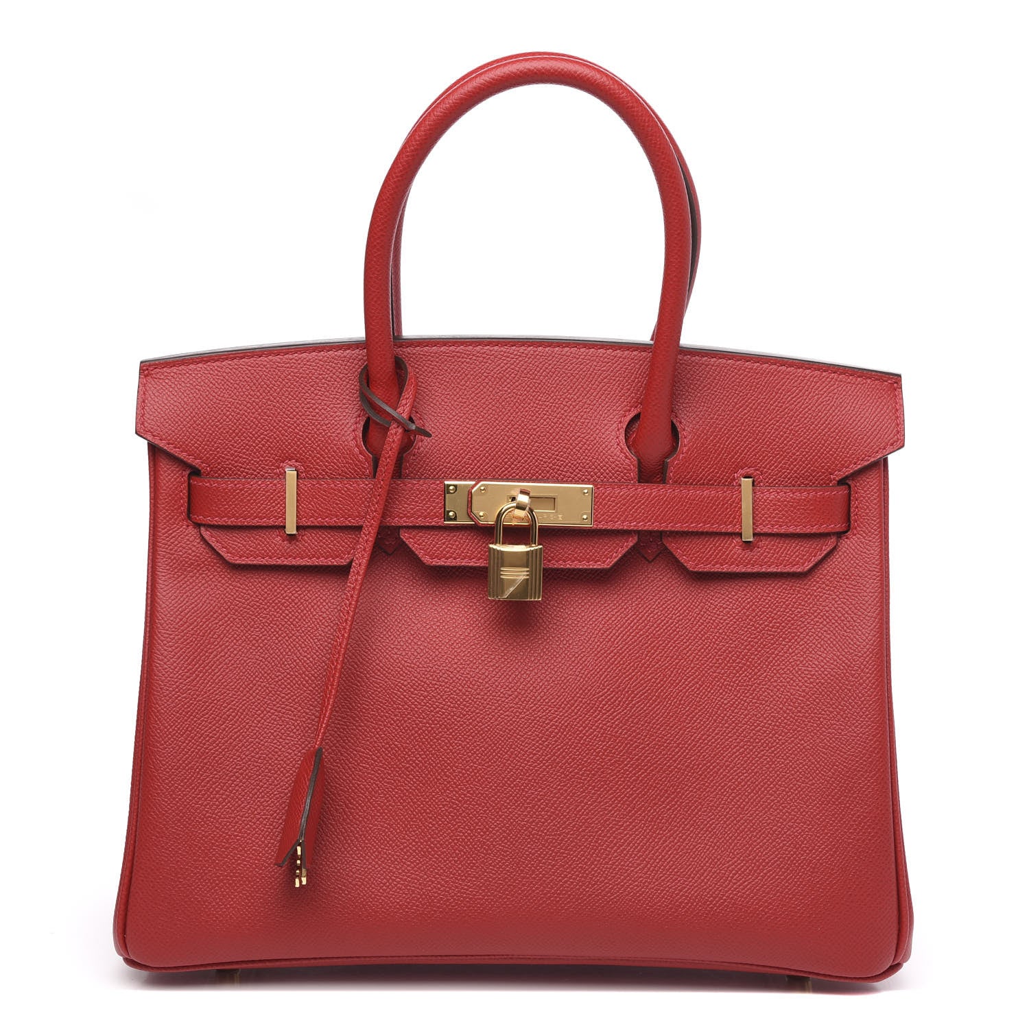 Hermes Epsom Birkin 30 Rouge Casaque 1 of 10