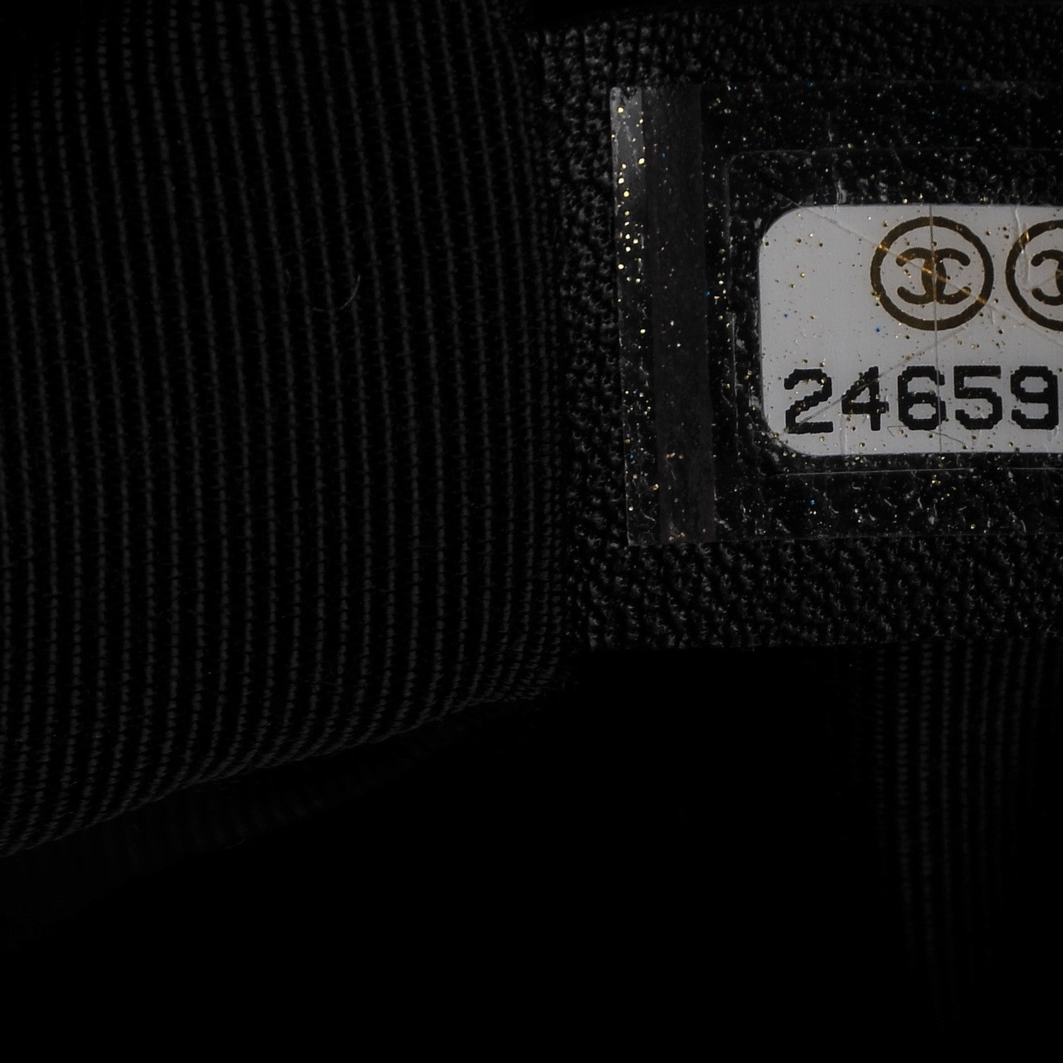 Chanel Caviar Chevron Quilted Medium Boy Flap Black 8 of 8
