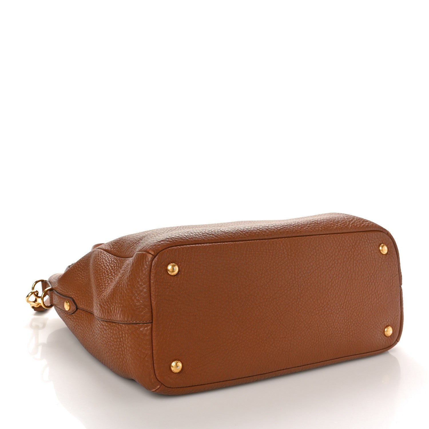 Prada Vitello Daino Tote Brandy 4 of 12