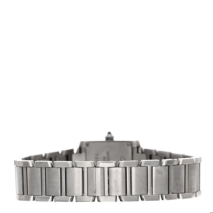 Cartier Stainless Steel 20mm Tank Francaise Quartz Watch 3 of 4