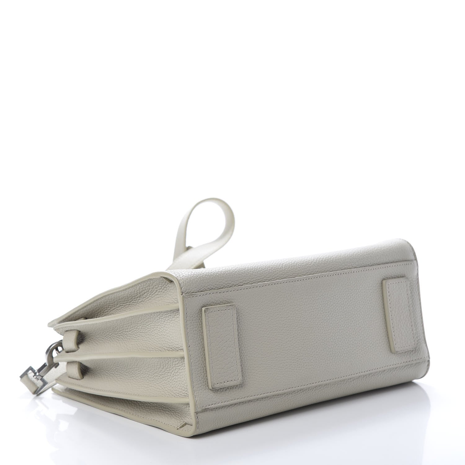 Saint Laurent Grained Calfskin Baby Sac De Jour Souple Ivory 4 of 13