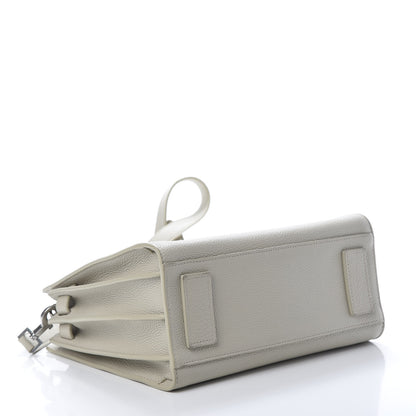 Saint Laurent Grained Calfskin Baby Sac De Jour Souple Ivory 4 of 13