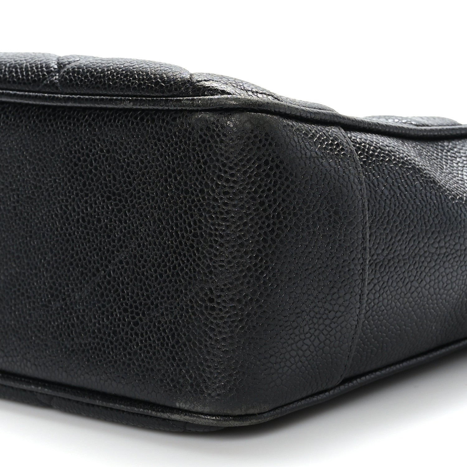 Chanel Caviar Quilted Flap Shoulder Bag Black 9 of 9